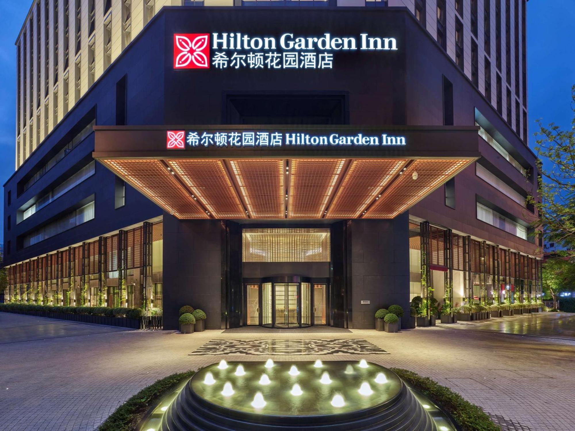 Hilton Garden Inn Guangzhou Tianhe- Free Canton Fair Shuttle Bus Exterior foto
